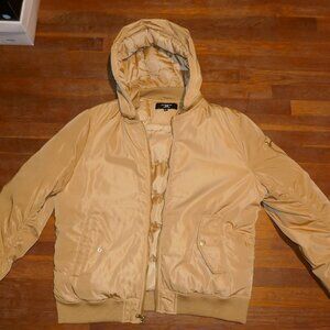 MENS SIZE XL JORDAN CRAIG SAGE KHAKI WHEAT BOMBER JACKET COAT